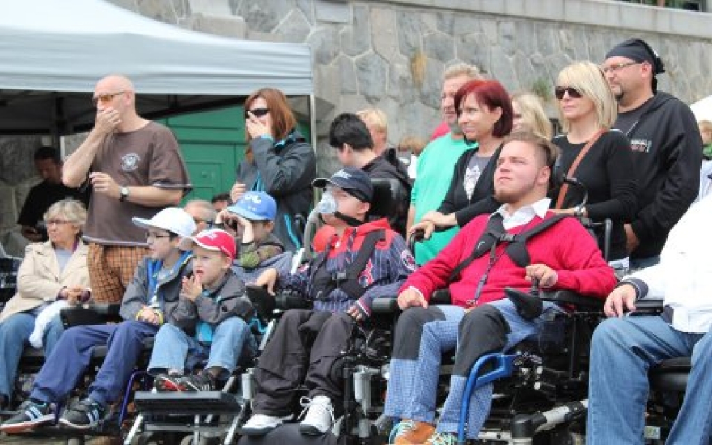 Na Václavské náměstí se chystají motorkáři. Vybírají peníze pro lidi se svalovou dystrofií