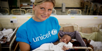 Marta Jandová (přeje) pro UNICEF
