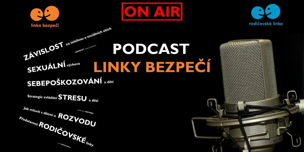 Kyberšikana a další témata, o kterých je třeba mluvit. Podpořme podcast Linky bezpečí