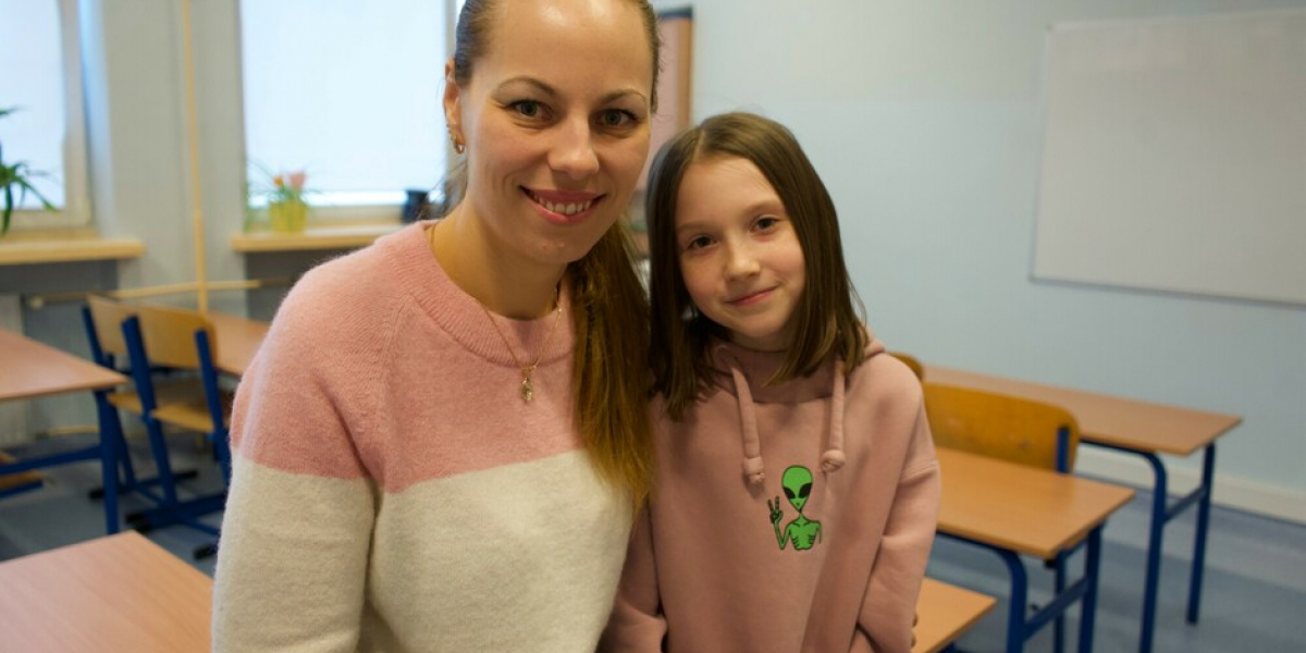 Ukrajina: Pomoc dětem a učitelům